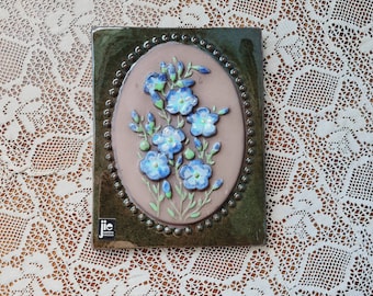 Mid century / retro / Keramik / Seramik Plakette / Keramik Wanddekor / Keramik Wandbehang / Wanddeko / Wanddeko aus Keramik von Jie, Schweden