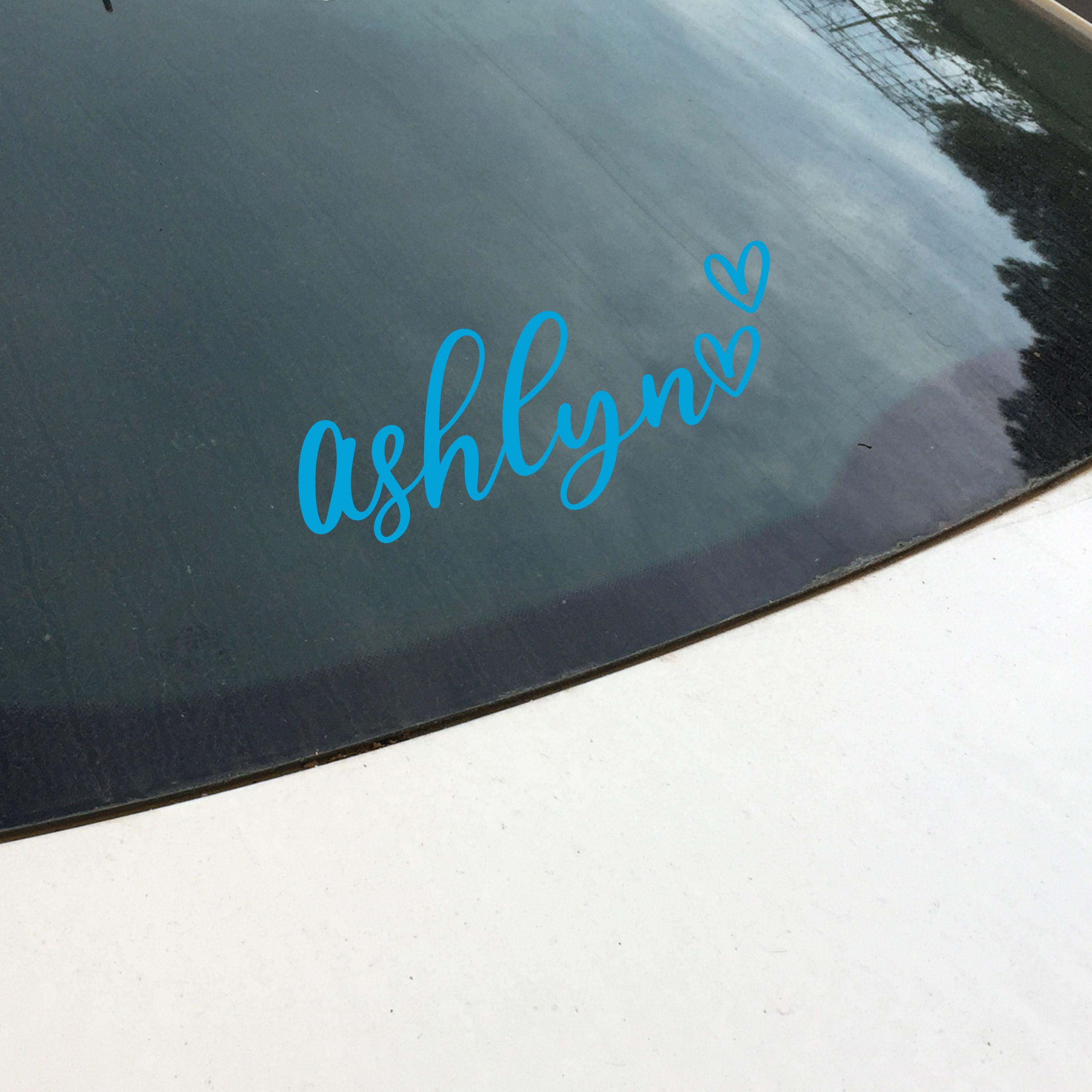 Name Car Decal Name Car Sticker Name Decal for Car Name Sticker for Car ...