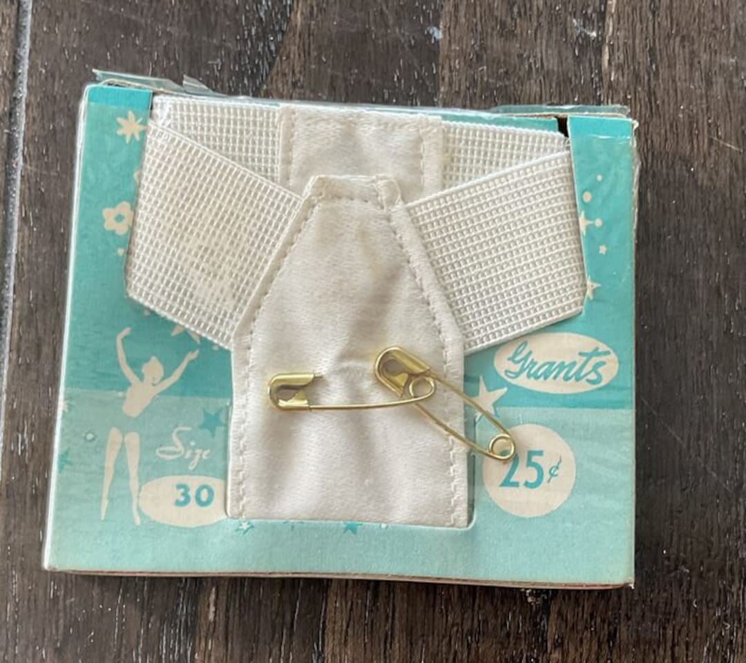Vintage Sanitary Belt in Box Grants Sanitary Napkin Belt Etsy
