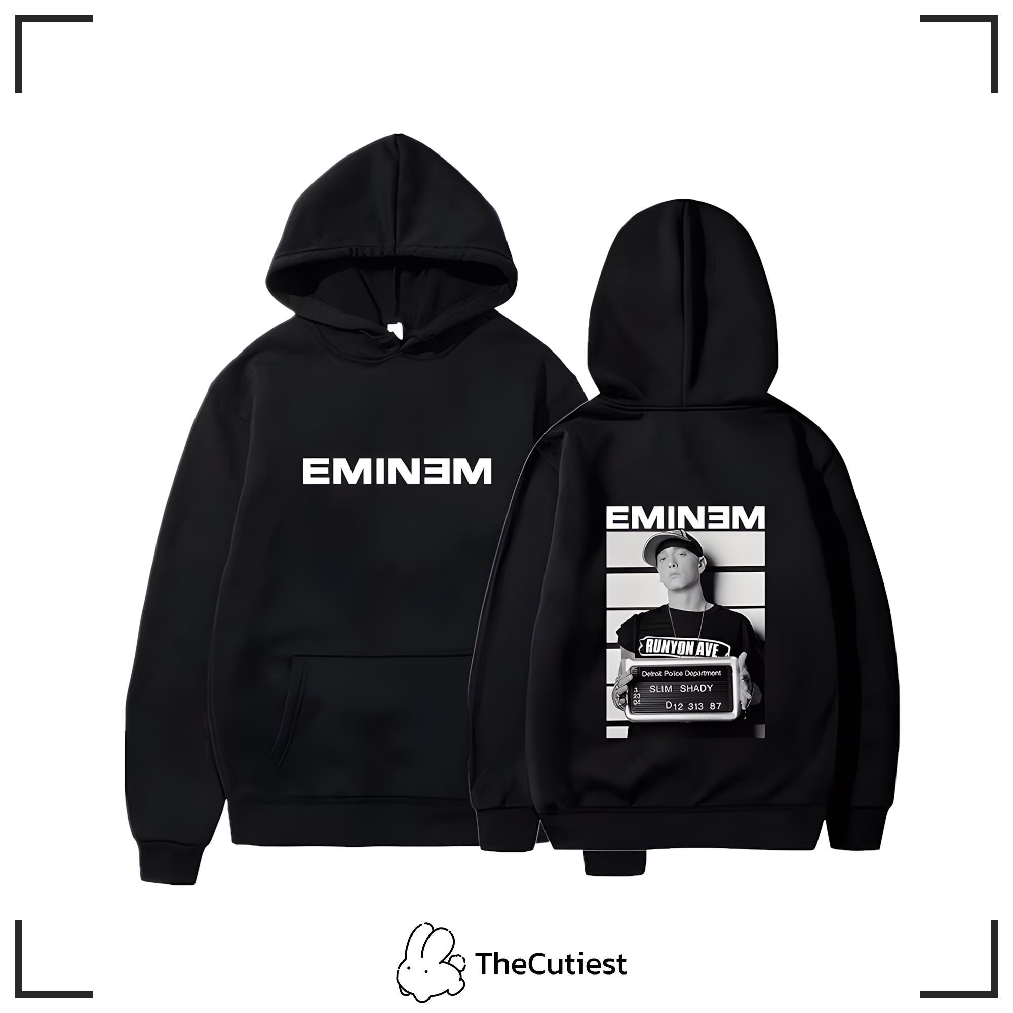 Eminem Shady Shady Ltd Jason Hoodie Vintage Slim Shady Chainsaw
