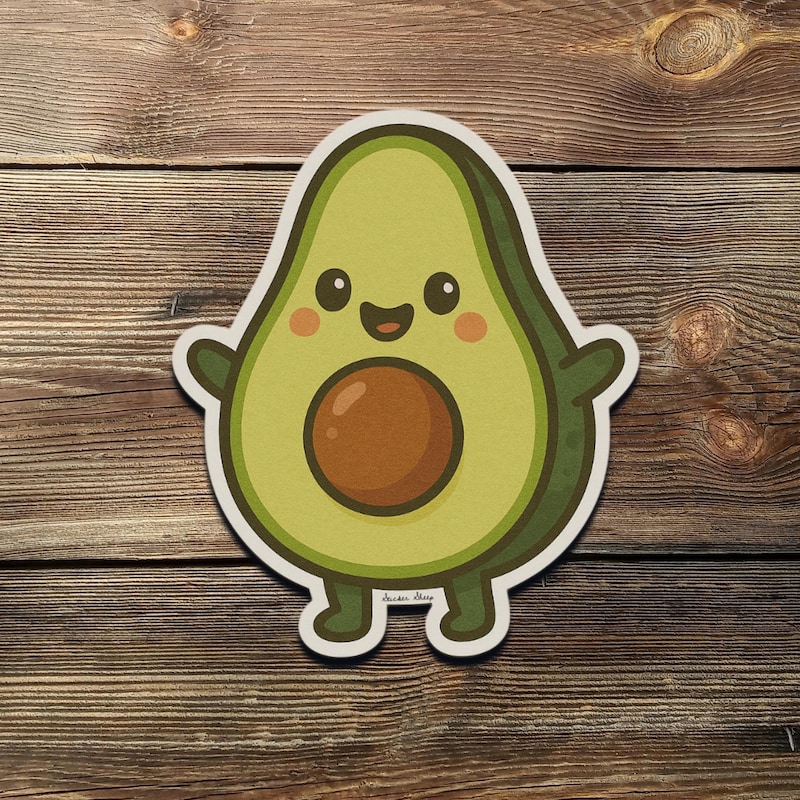 Avo Sticker - Etsy