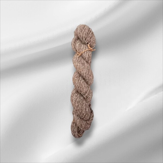 Alpaca wool 100g handspun, 2-ply – handspun alpaca yarn 100g, 2-ply – soft, natural