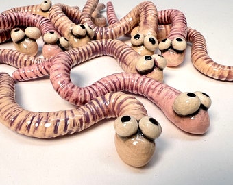 WORMS, original sculptures