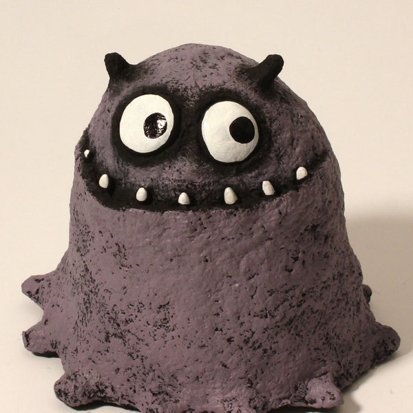 50% OFF Monster SALE! adorable monster sculpture BERNIE the Pet Lump