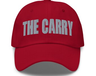 The Carry, Adjustable Dad Baseball Cap for Video Gamers and Fathers