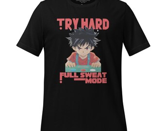 TryHard Gamer Shirt – Game Slang Gaming Tee, Competitive Player Humor