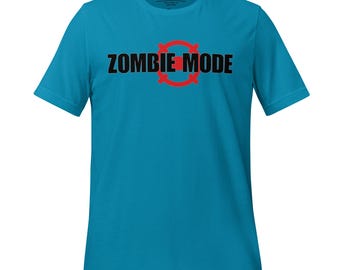 Zombie Gamer T-Shirt with Undead Design for Horror and FPS Fans