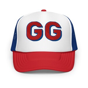 GG Trucker Hat – Embroidered Gamer Cap, Good Game Gift, Trucker Hat for Gamers, Funny Gaming Hat, Streamer Style Gamer Hat