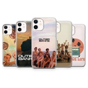 Outer Banks Phone Case Pogue Sunset Cover for iPhone 17, 17Pro, 16, 15, 14, 13, 11, Samsung S25Edge, S24, S23, A35, A25, A15, Pixel 10, 9