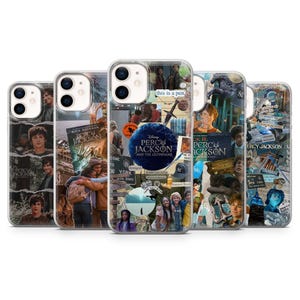 Percy Jackson Phone Case Greek Demigod Cover for iPhone 17, 17Pro, 16, 15, 14, 13, Samsung S25, S24, S23, A16, A26, A36, A56, Pixel 10, 9, 8