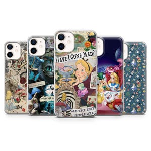 Alicja w Krainie Czarów Etui na telefon Dziewczyna z Fantazji Pokrowiec na iPhone 16, 15, 14, 13, 12, 11, Samsung S25Edge, S24, S23, A35, A25, A15, Pixel 9Pro, 8