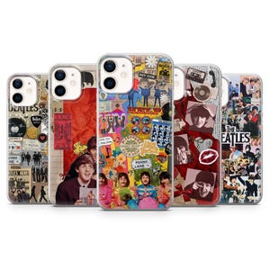 The Beatles Phone Case Retro Abbey Road Cover for iPhone 17, 17Pro, 16, 15, 14, 13, Samsung S25, S24, S23, A16, A26, A36, A56, Pixel 10, 9