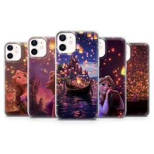 Rapunzel Tangled Phone Case Flin Cover for iPhone 17, 17Pro, 16, 15, 14, 13, Samsung S25Edge, S24, S23, A35, A25, A15, Pixel 10Pro, 9A