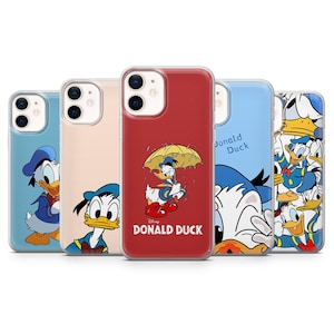 Donald Duck Phone Case Disney Classic Cover for iPhone 17, 17Pro, 16, 15, 14, 13, Samsung S25Edge, S24, S23, A35, A25, A15, Pixel 10Pro, 9A