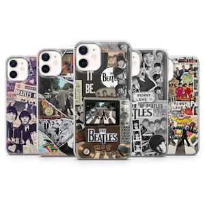 The Beatles Phone Case Abbey Road Music Cover for iPhone 17, 17Pro, 16, 15, 14, 13, Samsung S25, S24, S23, A16, A26, A36, A56, Pixel 10, 9