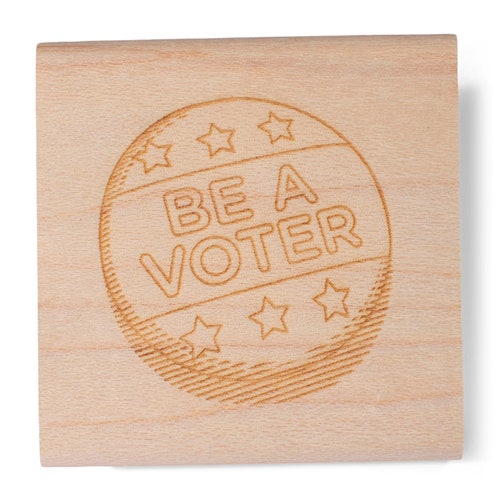 Medewerker Expertise rijstwijn Be A Voter A Rubber Stamp for Your Postcards and - Etsy