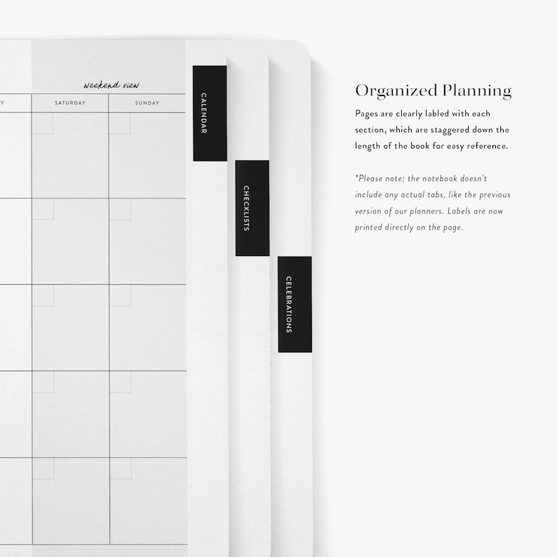 Best Ever Mother of the Bride Planner, Wedding Organizer and Checklist, Gift for Mom, 6x9 Planner Book, Modern Minimalist image 7