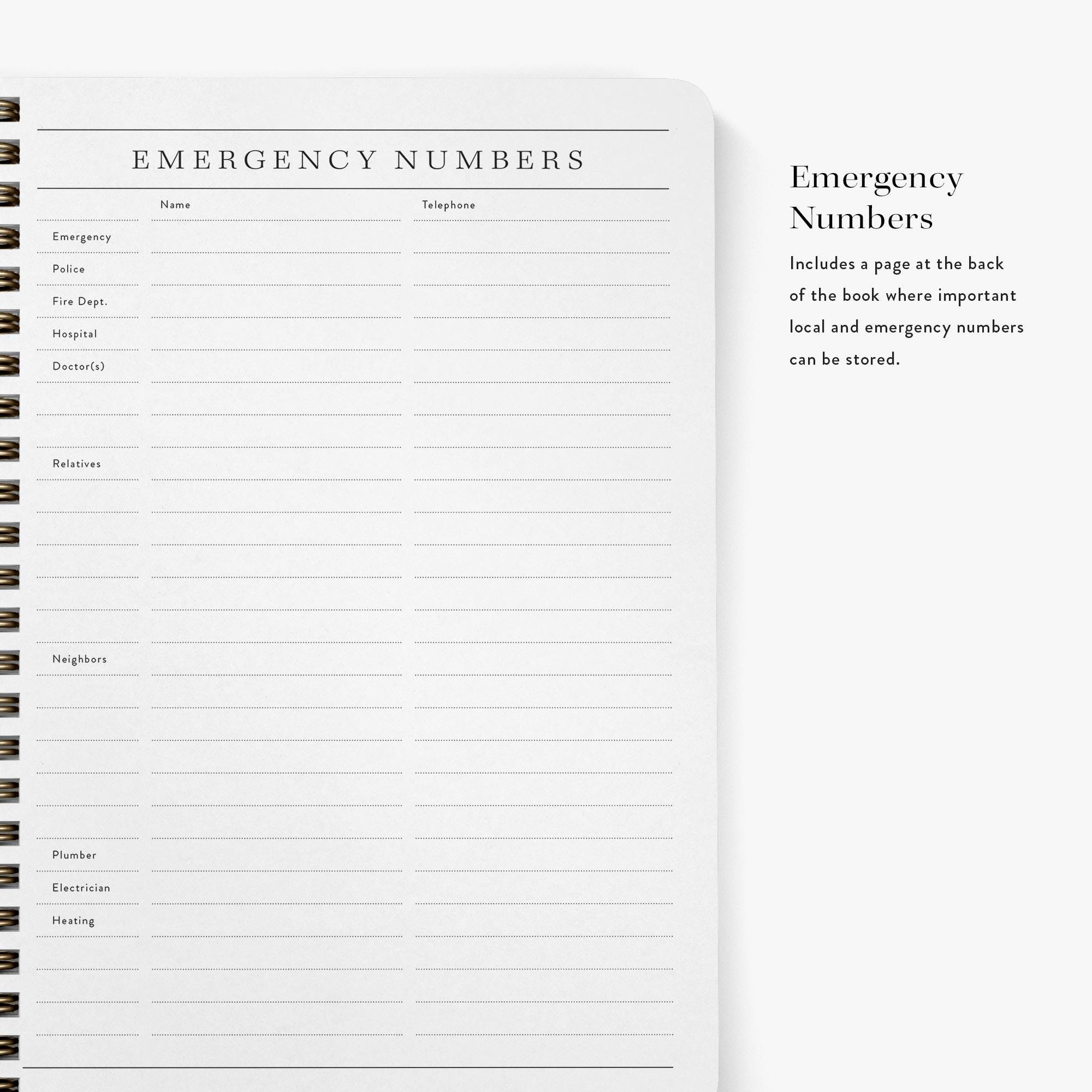 Personalized Address Book, Soft OR Hard Cover Spiral Notebook for ...