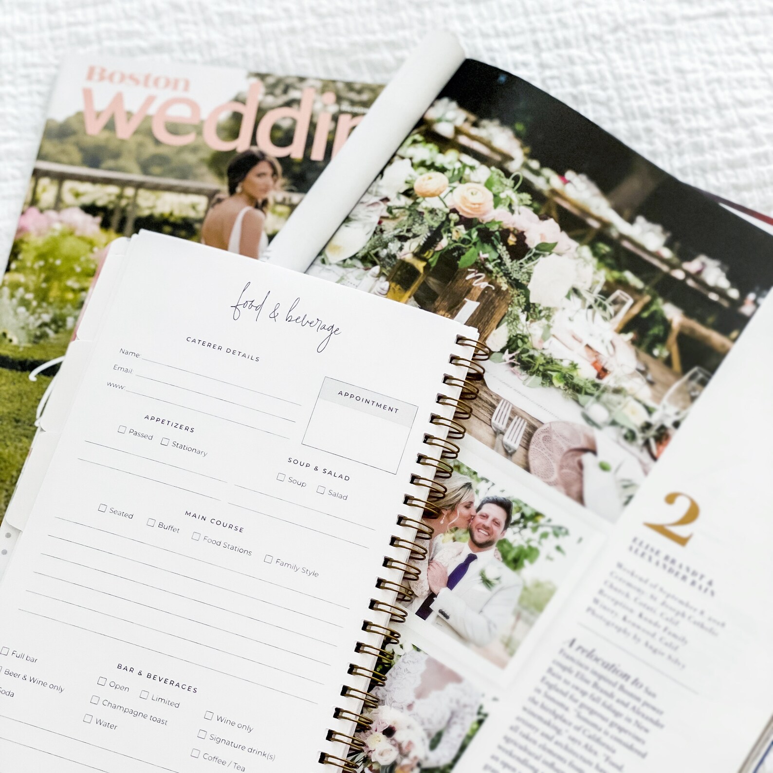 Mini Custom Wedding Planner Book Wedding Notebook Wedding Etsy