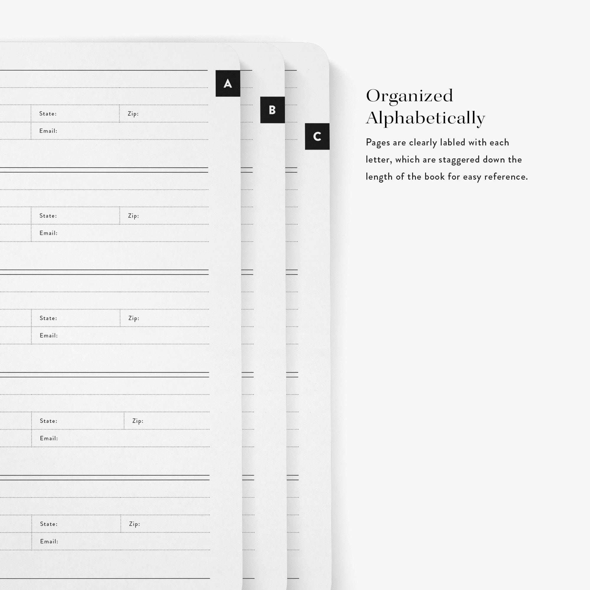 Personalized Address Book, Soft OR Hard Cover Spiral Notebook for ...