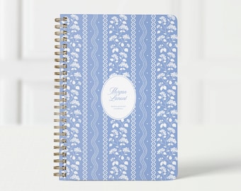 Cuaderno de bordado, Libro de proyectos personalizado con forma de corazón para bordadoras, Cuaderno de bordado personalizado y Planificador de retiros