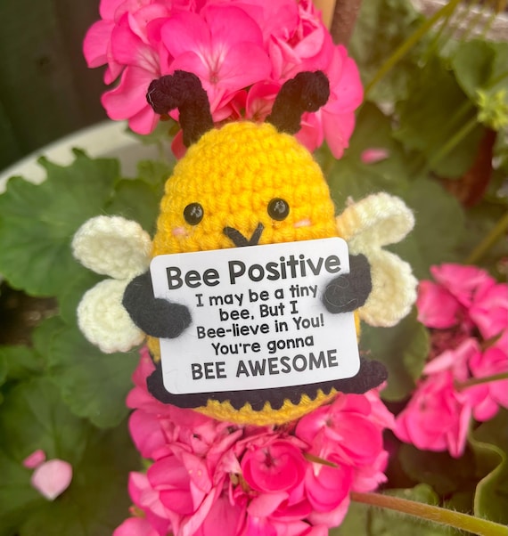 Positive Crochet Bee