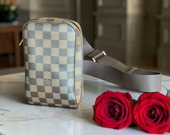 Louis Vuitton Damier Ebene Geronimos Torba na ramię/nerka Vintage COA Authentic