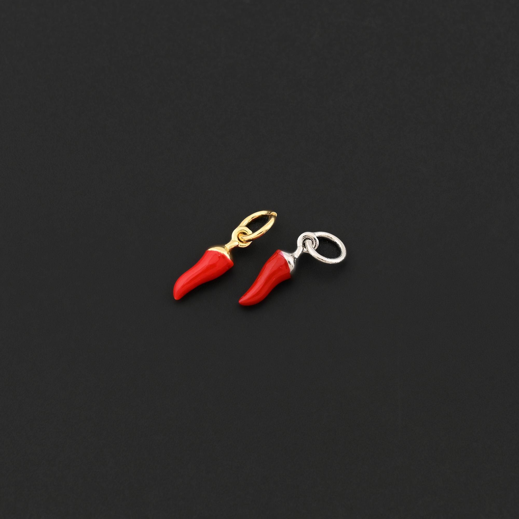 ARFUKA Portachiavi Con Ciondolo Al Peperoncino In Lega Di Zinco: Regalo Simpatico Per Natale, Colore Rosso.