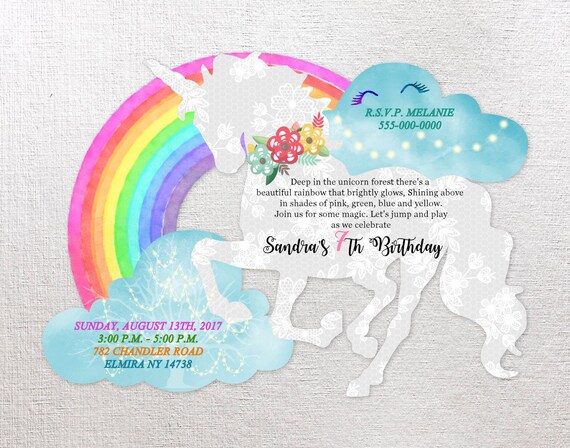 Custom Shaped Invitations 3