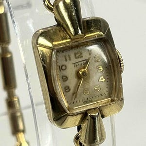 Vintage Tissot Gold Womens Watch - Etsy display picture 1