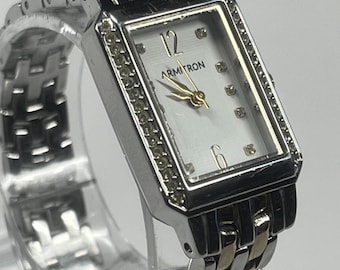 Armitron Ladies Snoopy Dial Watch Black Leather Strap -Collectible Tin 50% Off, Vintage 1958 Snoopy Moving Hands UFS Armitron  main image 3
