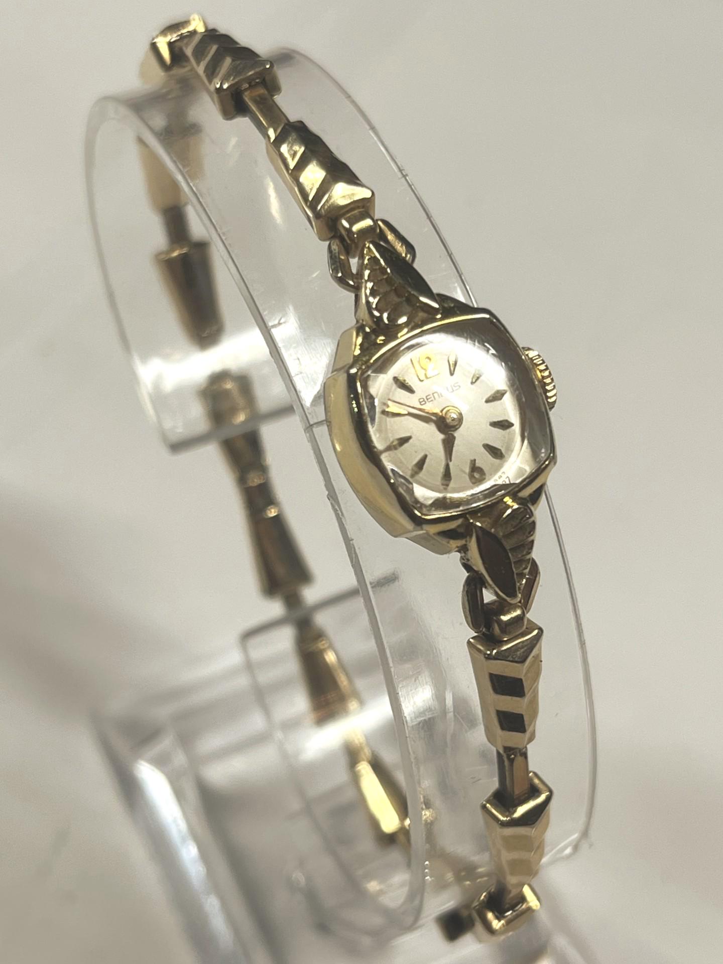 Vintage 1967 Bulova Small Dainty Ladies Watch M7 10K RGP Bezel Mechanical AS-IS Bulova 10k Rgp - Etsy Canada main image 2