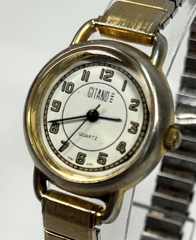 Montre GITANO Vintage Quartz G5045 Pour Homme – Pour Pièces Ou Restauration