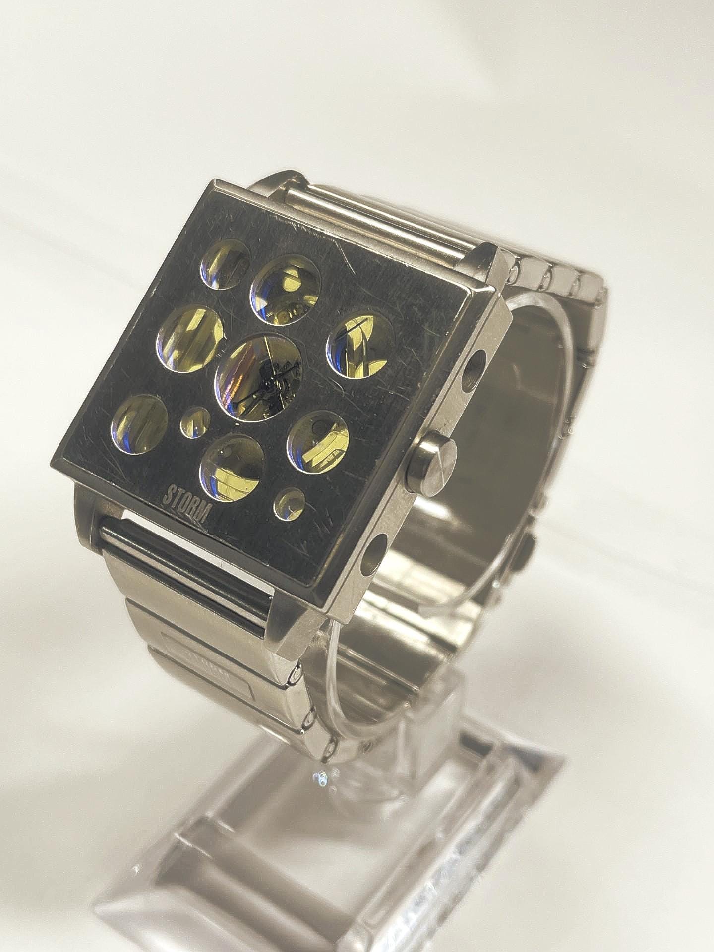 Storm Invada Square 34mm Limited Edition With New Battery 