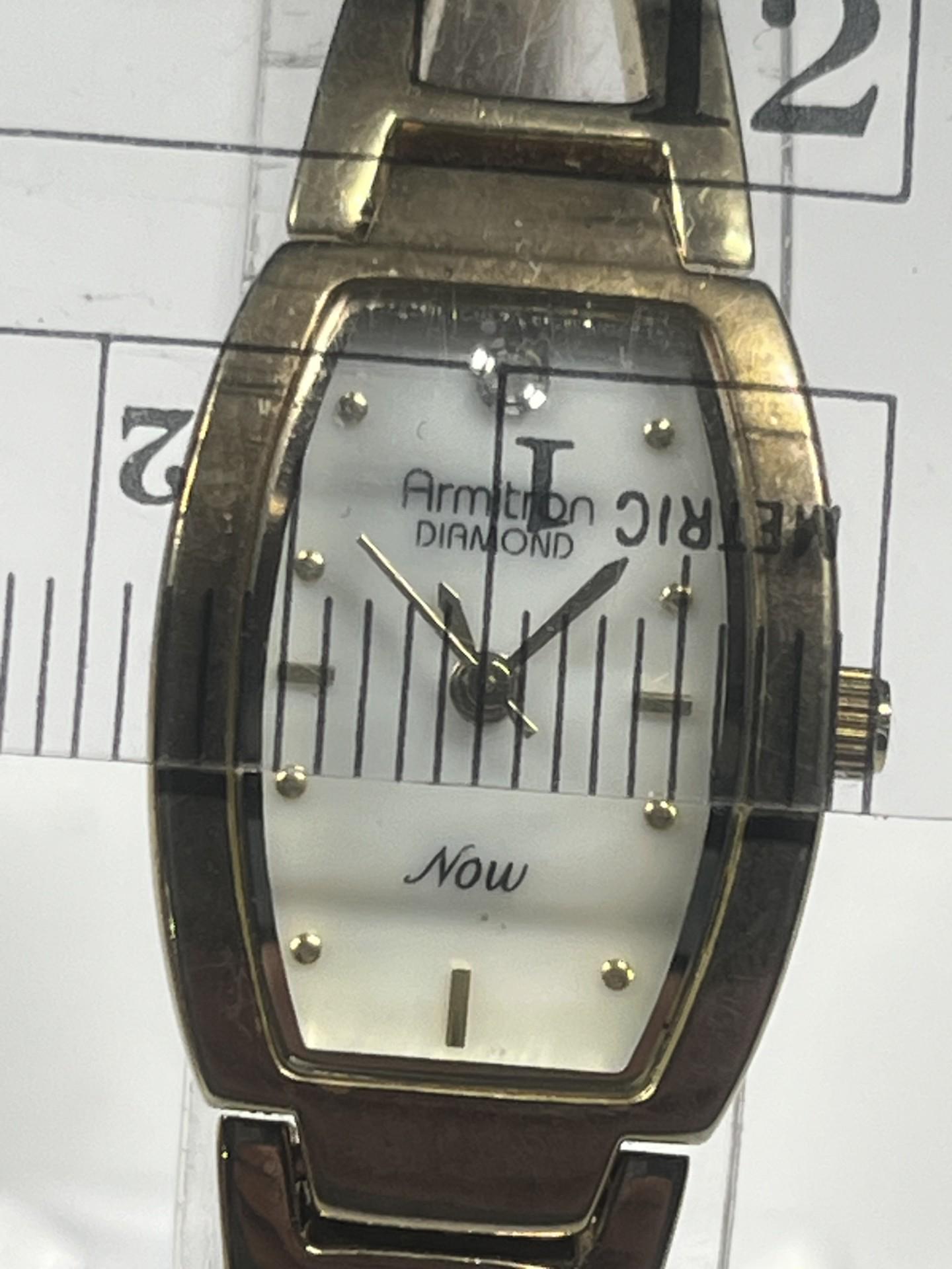 Armitron Women\'s Silver and Mother of Pearl Watch 36 mm Jacqueline™ | 36mm, Silver | Stainless Steel Watches with Cover main image 3