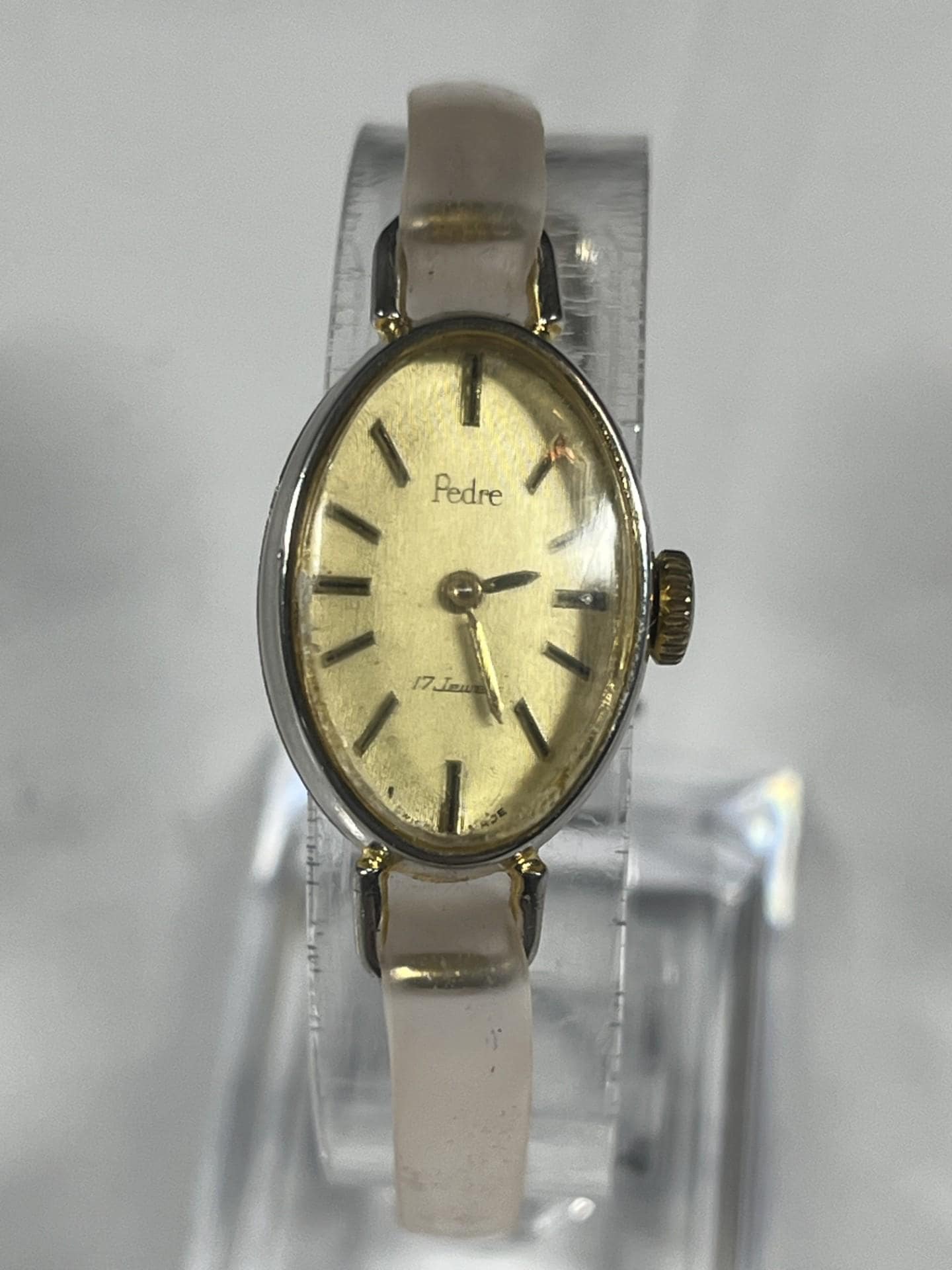 1954 Vintage Pedre Swiss wristwatch Pedre 17 Jewel Watch - Etsy main image 2