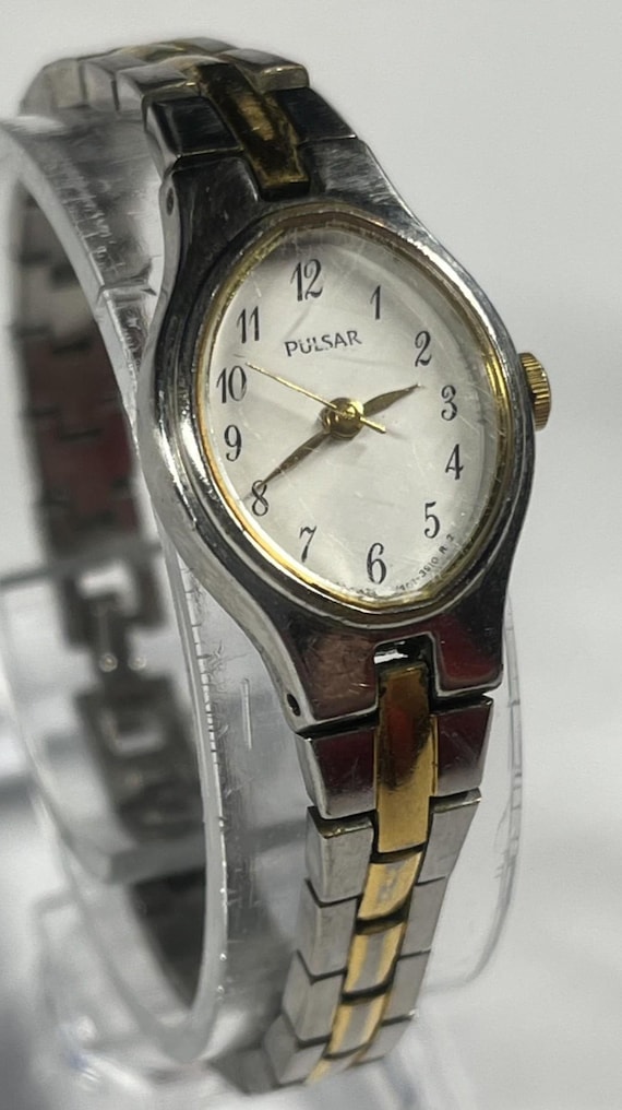 Pulsar Vintage Ladies Watch 1N01-5E10. Two-tone (silver and  display picture 1