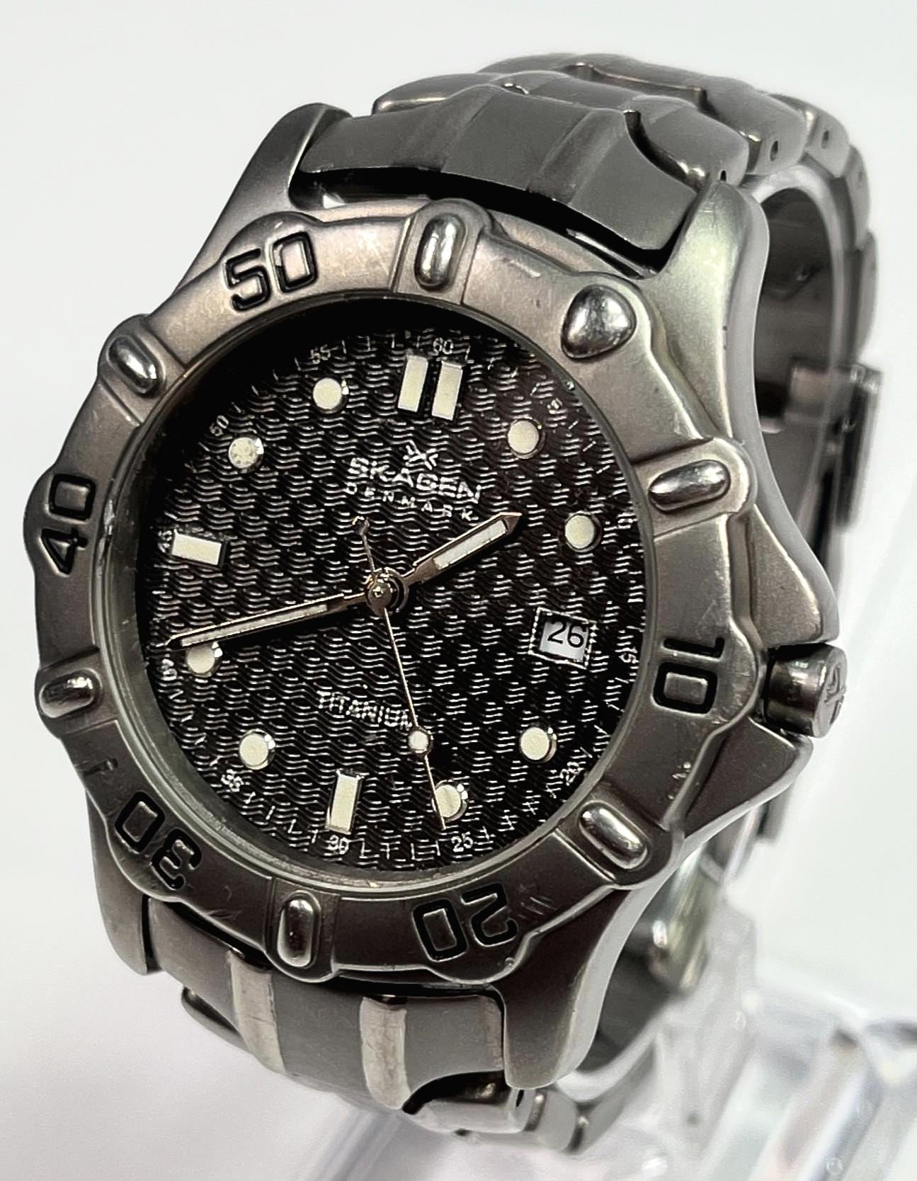 Skagen Titanium Watch - Etsy