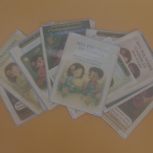 Cartes “Pouvoirs Invisibles” – Pour aider les enfants à grandir avec douceur et confiance