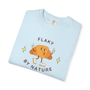 Funny Foodie Croissant T-Shirt, Retro Kitchen Tee, Bakery Gift