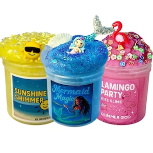 Tropical Slime Bundle: Scented Icee & Bingsu Slime Gift Set