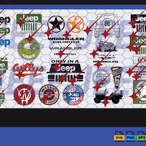 Car Logo Bundle - SVG and PNG Files