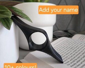 Sujetalibros / Sujetalibros de pulgar / Regalo para amantes de los libros / Accesorios para dispositivos de lectura / Relleno de calcetines / Ratón de biblioteca / Sujetalibros / Impreso en 3D