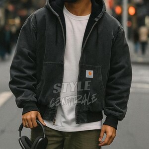 Carhartt J130 Black - Etsy