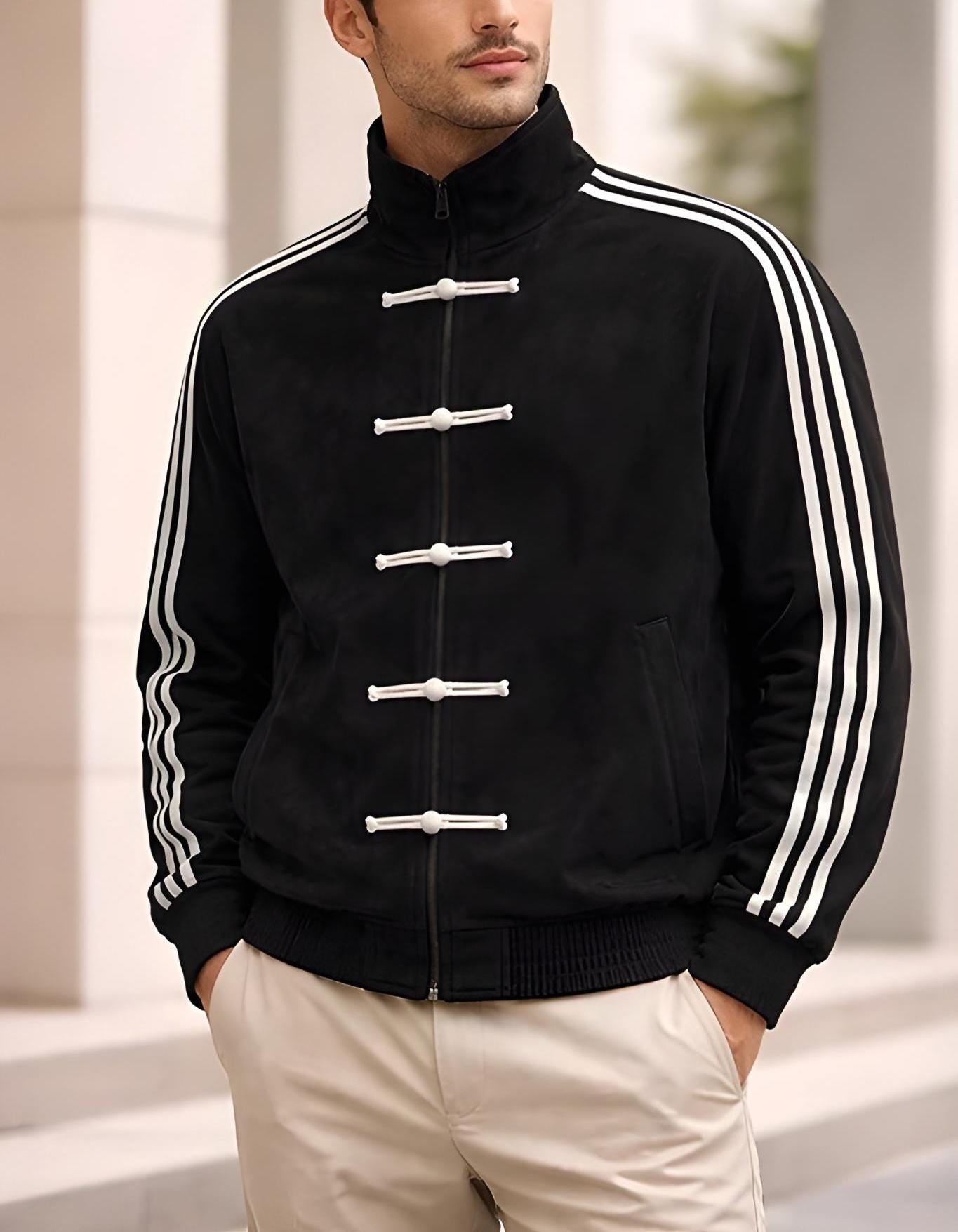 Adidas Chinese Jacket - Etsy