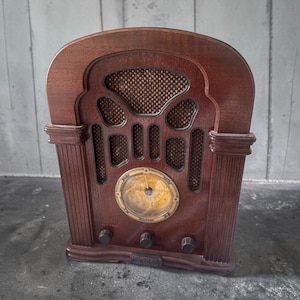 Thomas Radio Collectors Edition Antik Kassettspelare Modell 411A Vintage