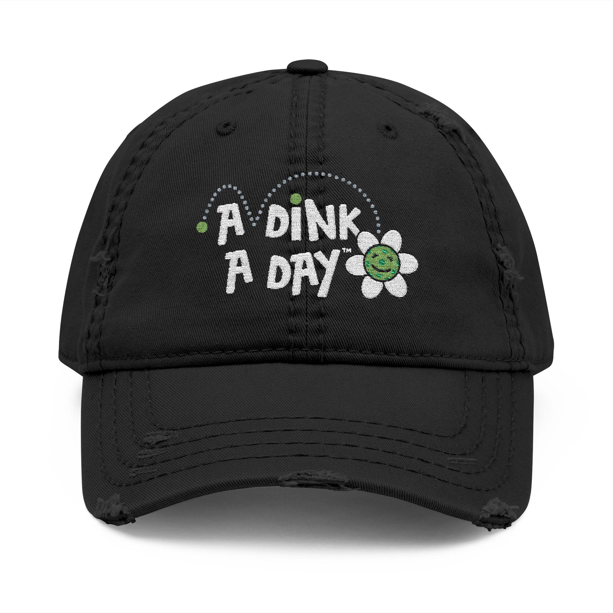 dink This Pickle Embroidered Logo Strapback Cap Hat Pickle Pickle Performance Hat – Akinz main image 2