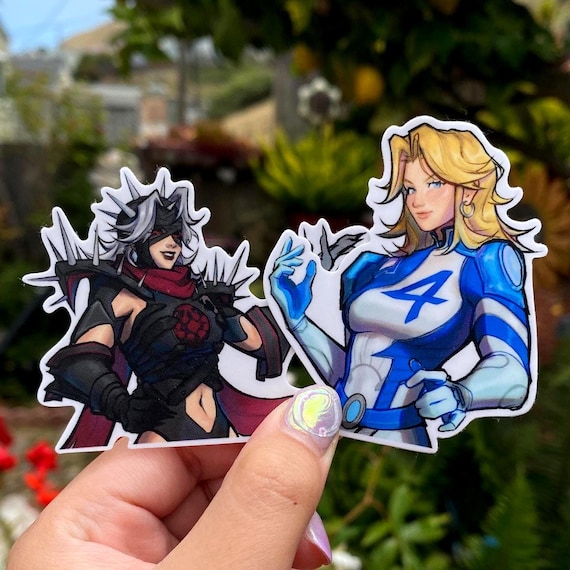 Sue Storm Invisible Woman and Malice (Marvel Rivals) Sticker Set