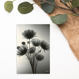 modern-light and shadow of flower -01-