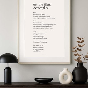 Art, the Silent Accomplice / 芸術という名の共犯者